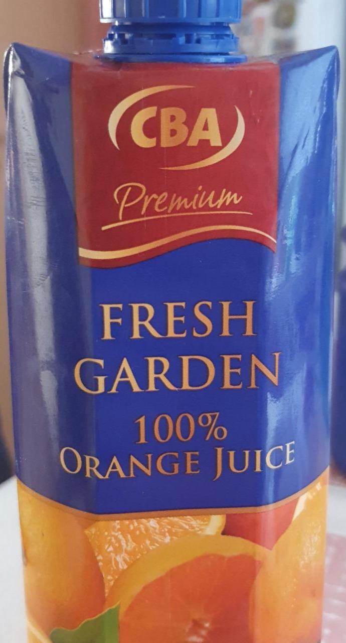 Fotografie - Fresh Garden 100% orange juice CBA Premium
