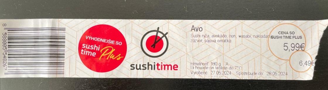 Fotografie - Avo Sushi Time