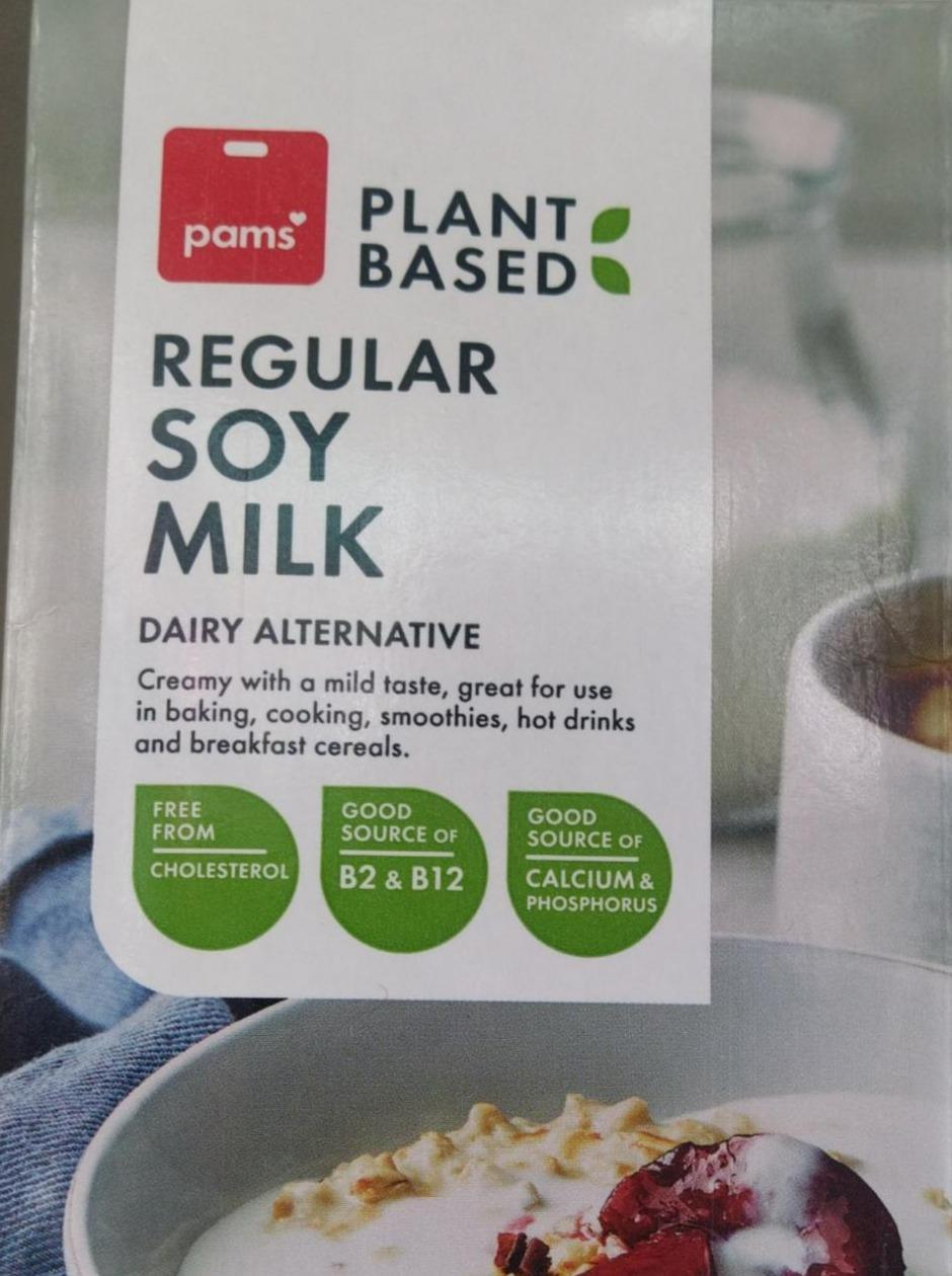 Fotografie - Plant based Regular soy milk Pams