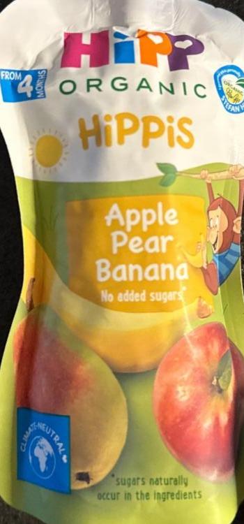Fotografie - Hippies Apple pear banana Hipp Organic