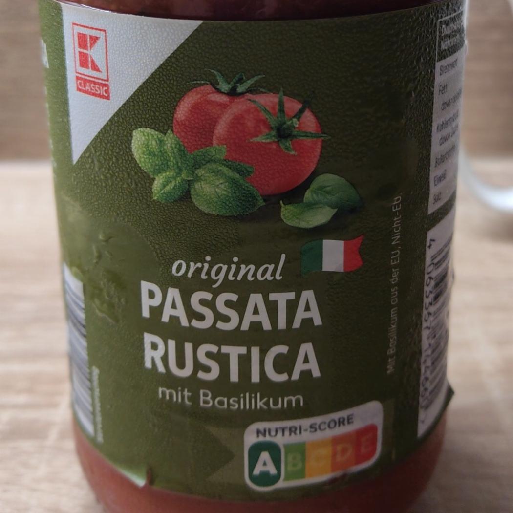 Fotografie - Passata Rustica mit Basilikum K-Classic