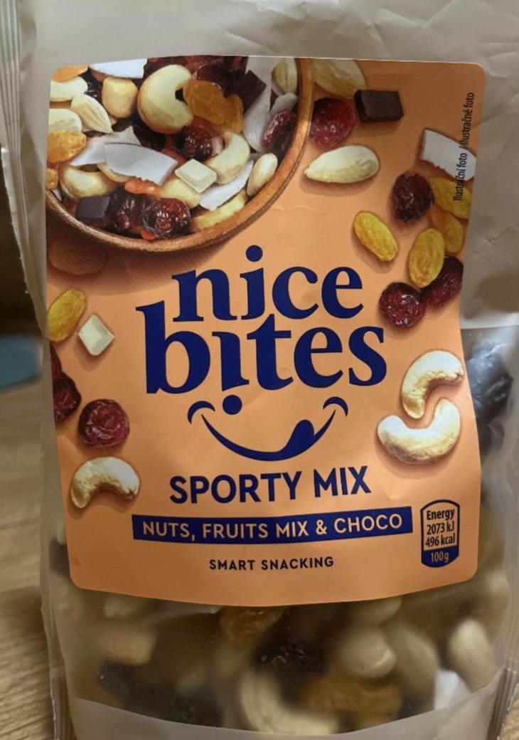 Fotografie - Sporty mix Nuts, Fruit mix & Choco Nice Bites