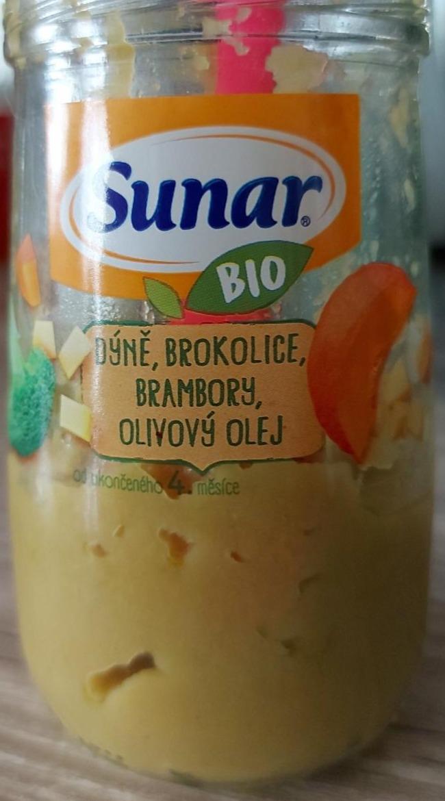 Fotografie - Bio dýně, brokolice, brambory, olivový olej Sunar