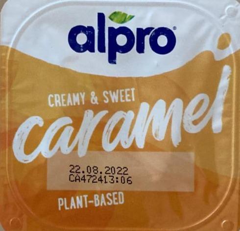 Fotografie - Creamy & sweet caramel (sójový dezert s karamelovou příchutí) Alpro