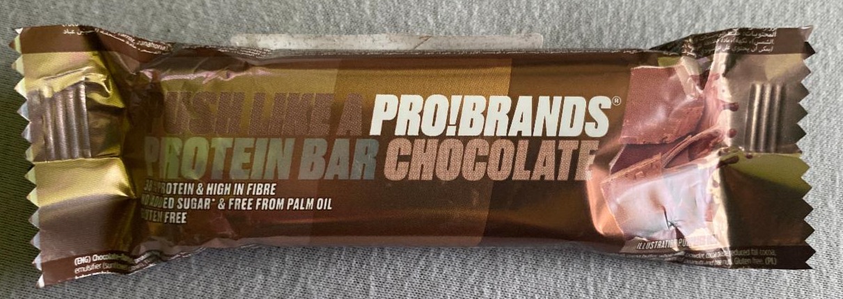 Fotografie - protein bar chocolate pro! brands