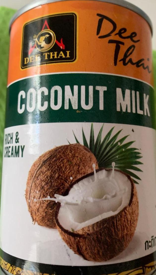 Fotografie - kokosové mléko Dee Thai