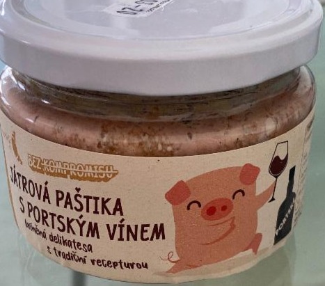Fotografie - Játrová paštika s portským vínem Rohlik.cz