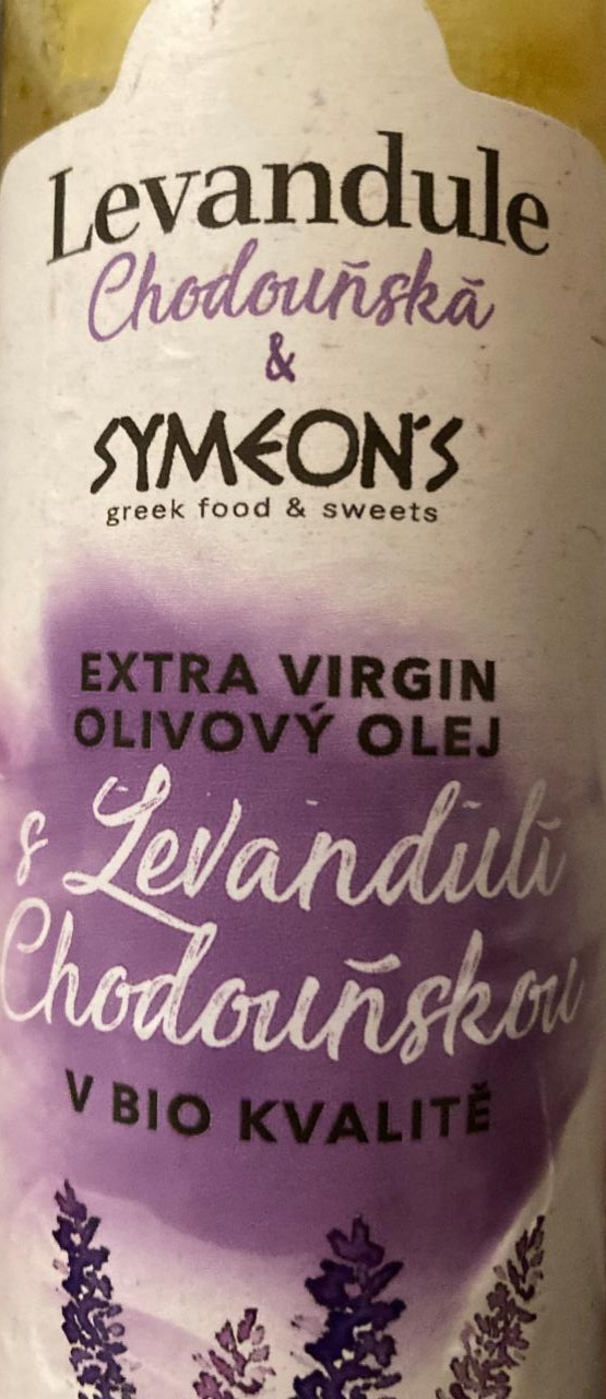 Fotografie - extra virgin olivovy olej s levanduli chodounskou