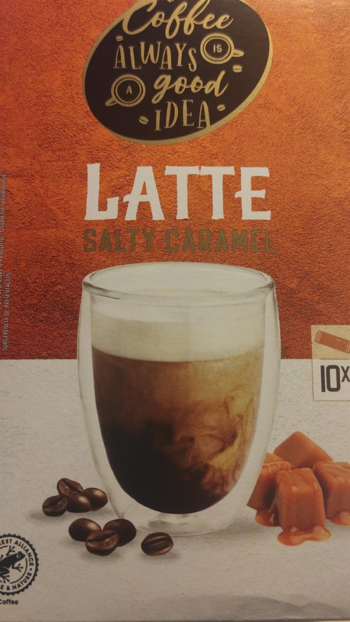 Fotografie - Latte Salty Caramel Coffee always good idea