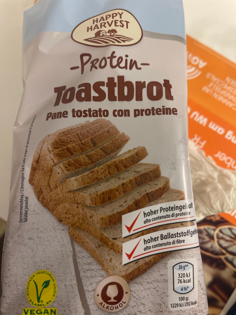 Fotografie - Protein Toasbrot Happy Harvest