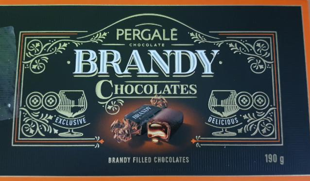 Fotografie - Brandy chocolates PERGALÉ