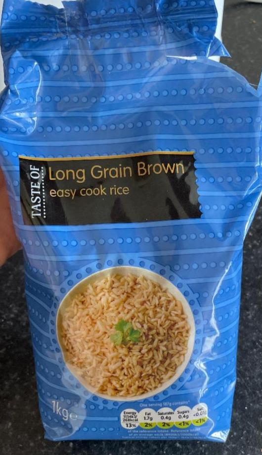 Fotografie - Long Grain Brown easy cook rice