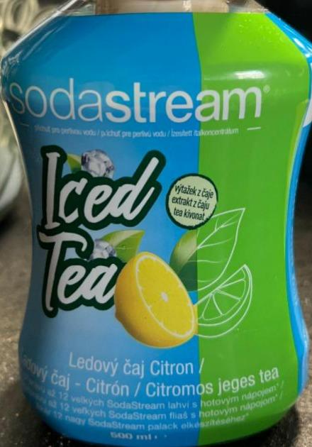 Fotografie - Iced tea Ledový čaj Citron Sodastream