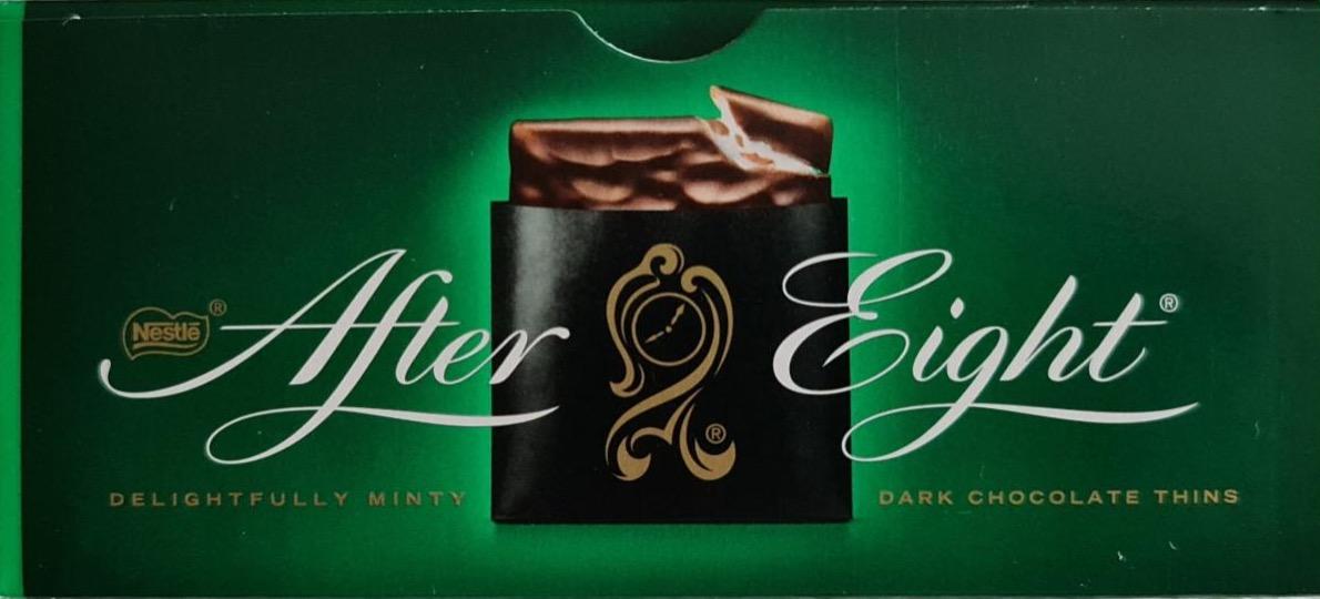 Fotografie - mátová čokoláda Mint chocolate thins After Eight Nestle