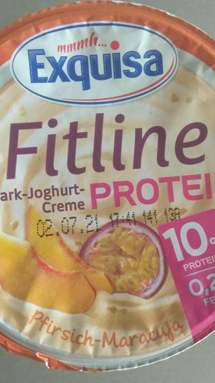 Fotografie - Fitline Protein Quark-Joghurt-Creme Pfirsich-Maracuja Exquisa