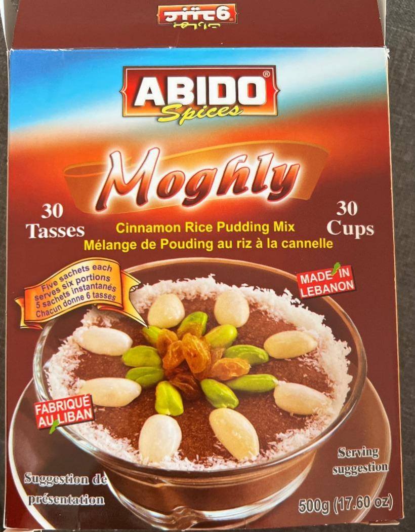 Fotografie - Moghly Cinnamon Rice Pudding Mix Abido Spices