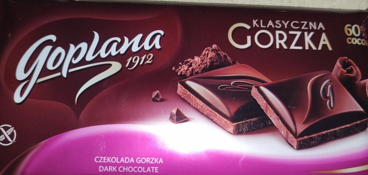 Fotografie - Klasyczna Gorzka 60% cocoa Goplana