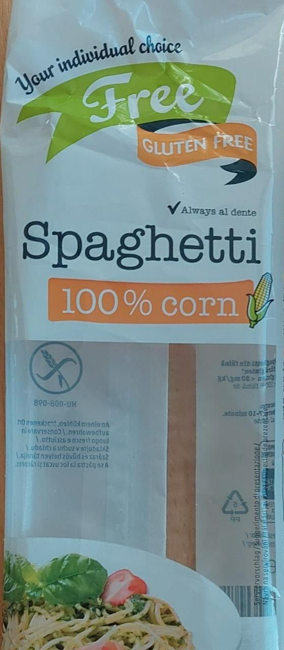 Fotografie - Spaghetti 100% corn Free