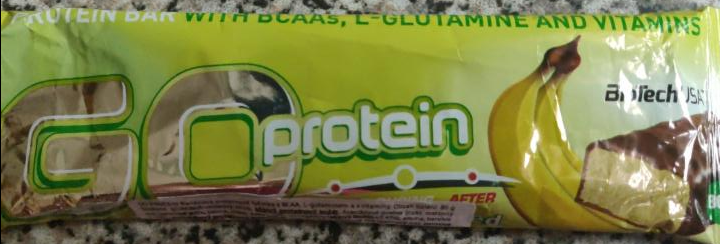 Fotografie - GO protein bar banana BioTechUSA