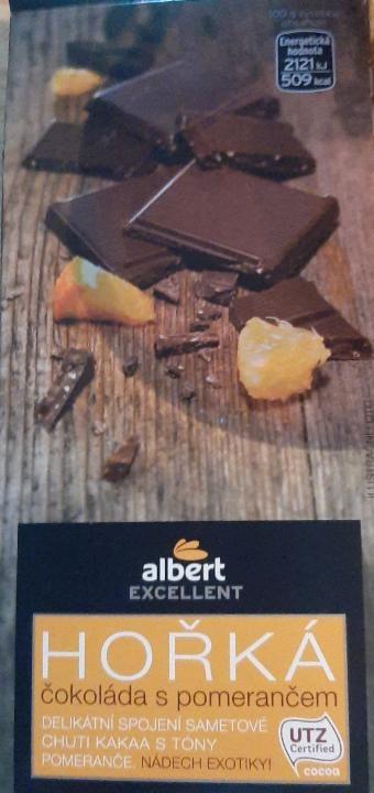 Fotografie - Hořká čokoláda s pomerančem Albert Excellent