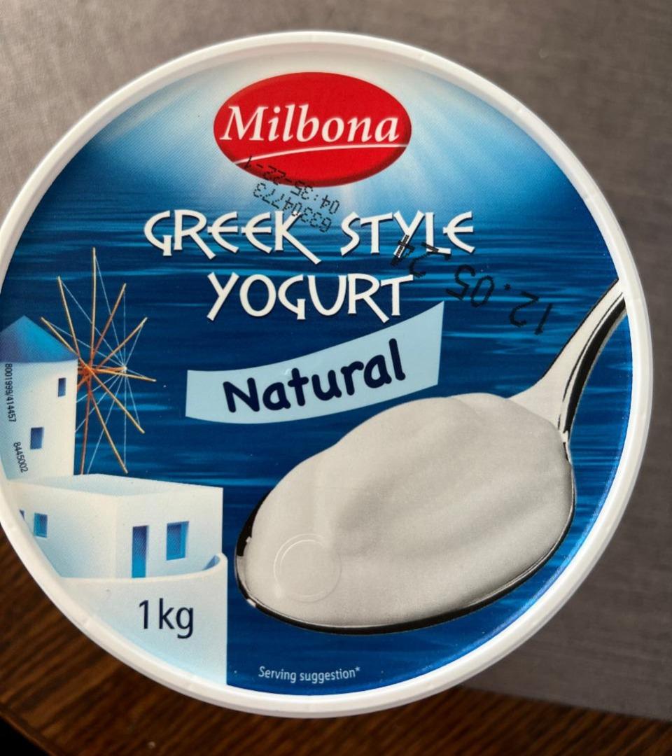 Fotografie - Greek Style Natural Yogurt Milbona