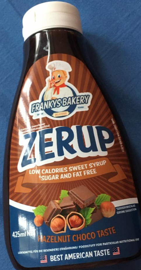 Fotografie - Bakery Zerup Chocolate Hazelnut zero Frankys