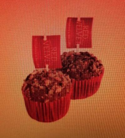 Fotografie - Red Velvet muffin bezlepkový Koláčkova pekárna