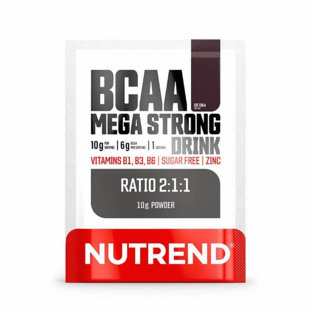 Fotografie - BCAA mega strong drink Ice cola Nutrend