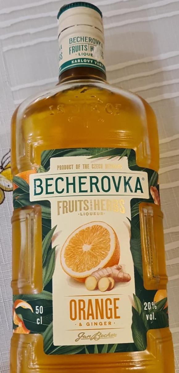 Fotografie - Becherovka Orange & Ginger 20%