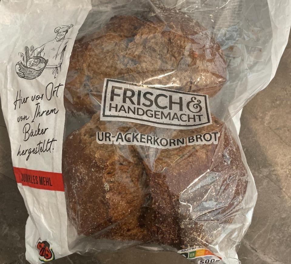 Fotografie - Ur-Ackerkorn Brot Frisch Handgemacht