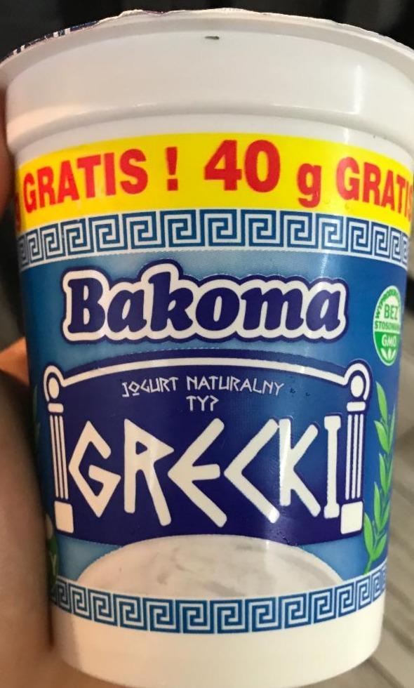 Fotografie - Jogurt Typ Grecki Bakoma