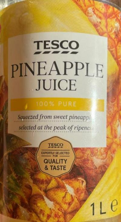 Fotografie - Pineapple juice Tesco