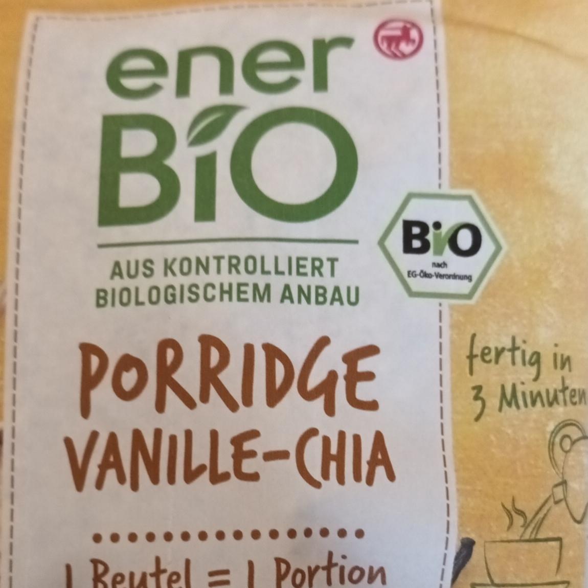 Fotografie - Porridge Vanille-Chia suchá směs EnerBio