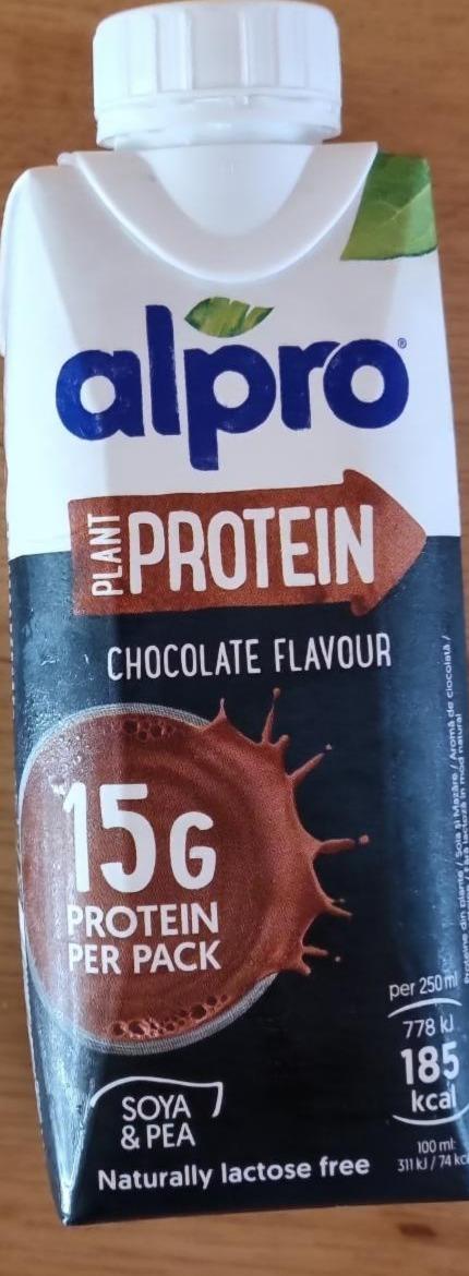 Fotografie - Plain protein alpro chocolate