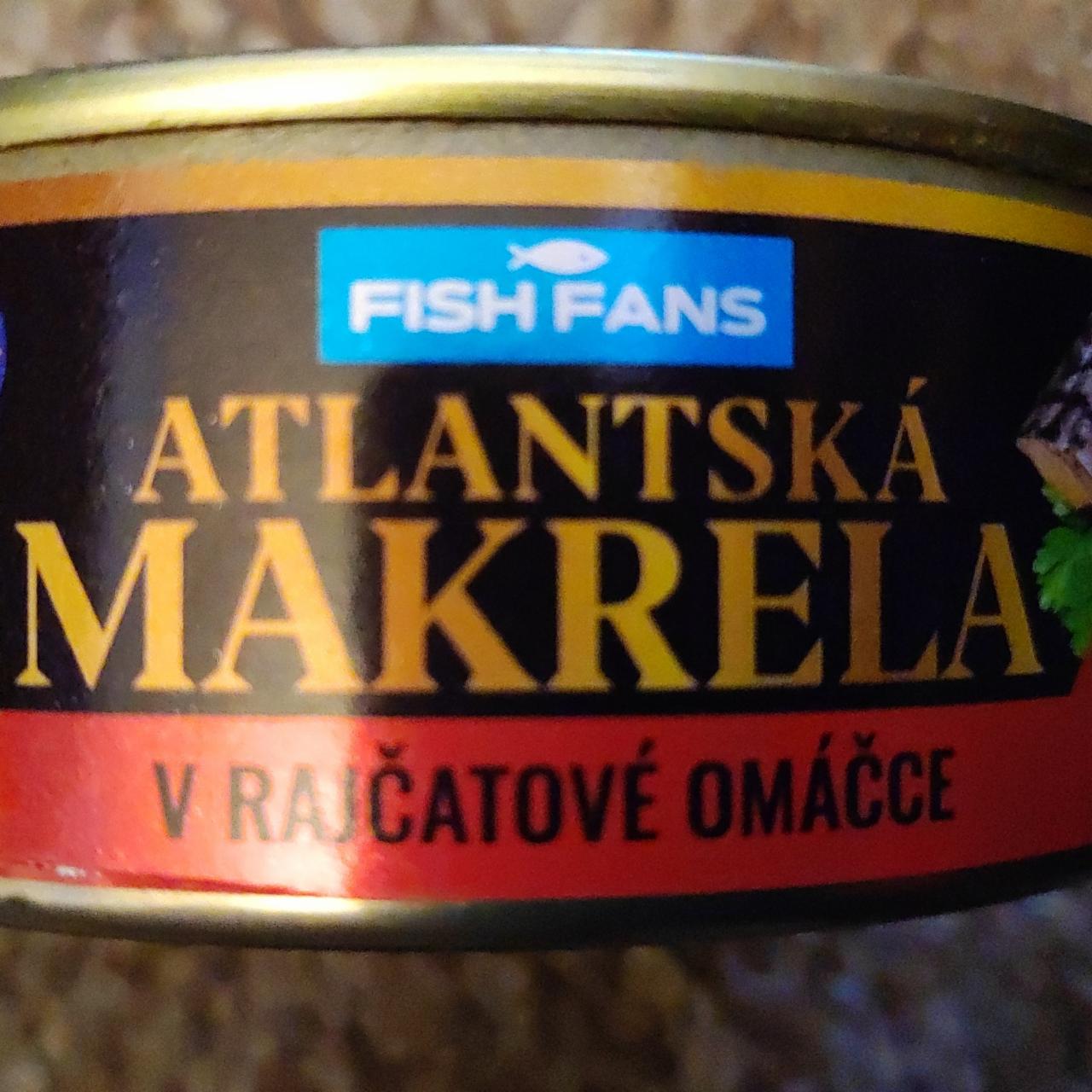 Fotografie - Atlantská makrela v rajčatové omáčce Fish Fans
