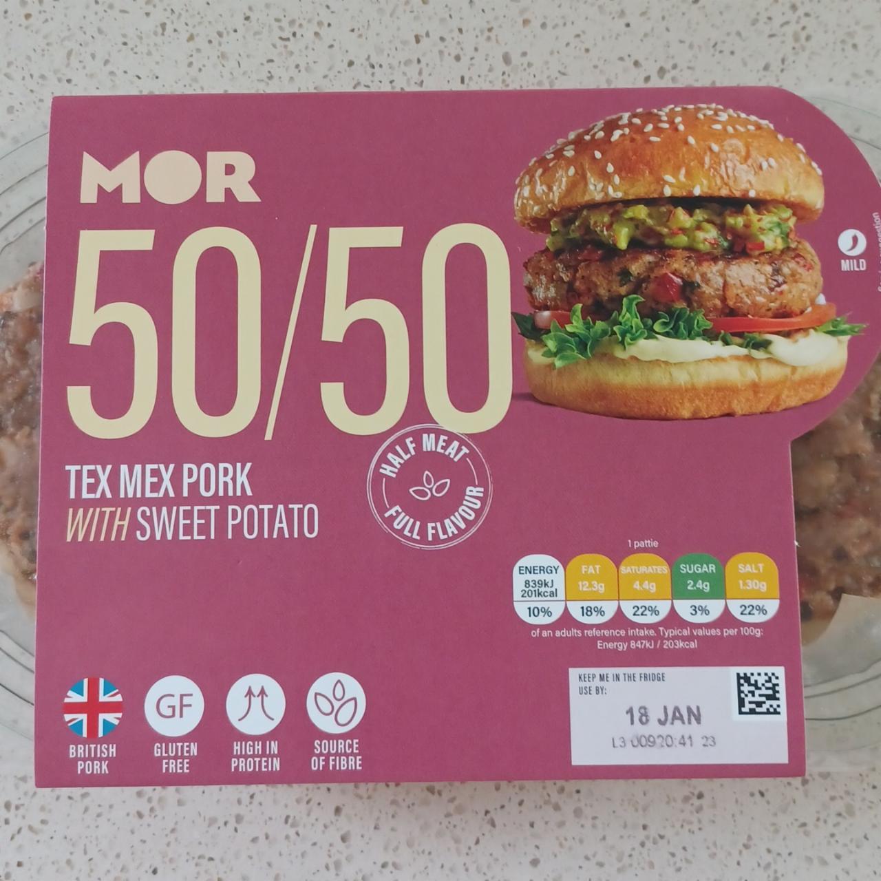 Fotografie - 50/50 Tex mex pork with sweet potato Mor