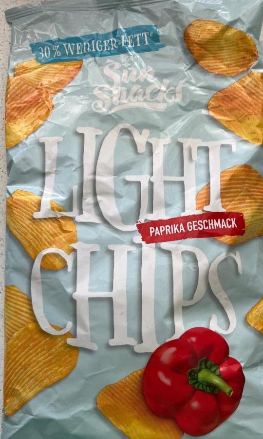 Fotografie - Light Chips 30%weniger fett Sun Snacks
