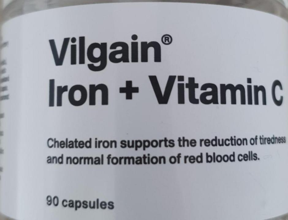 Fotografie - Iron + Vitamin C Vilgain