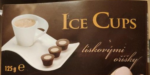 Fotografie - Ice Cups s lískovými oříšky