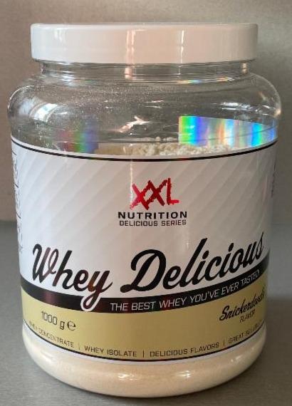 Fotografie - Whey Delicious SnickerDoodle XXL Nutrition