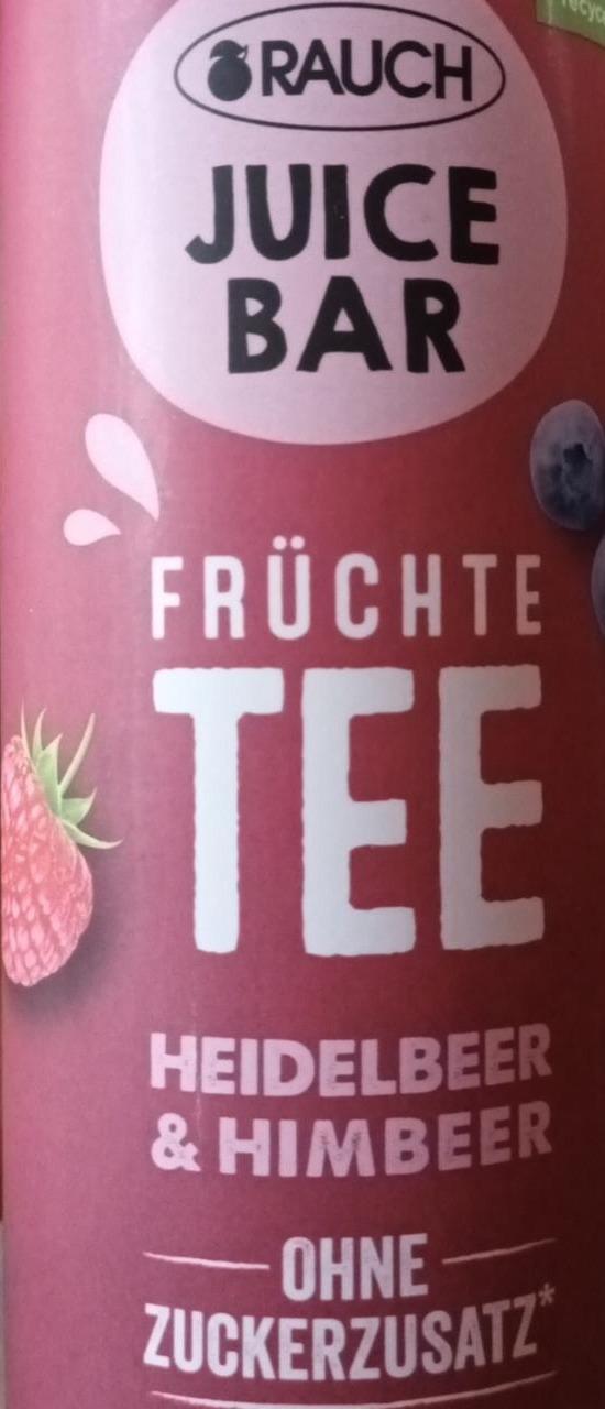 Fotografie - Früchte tee Heidelbeer & Himbeer Rauch Juice Bar