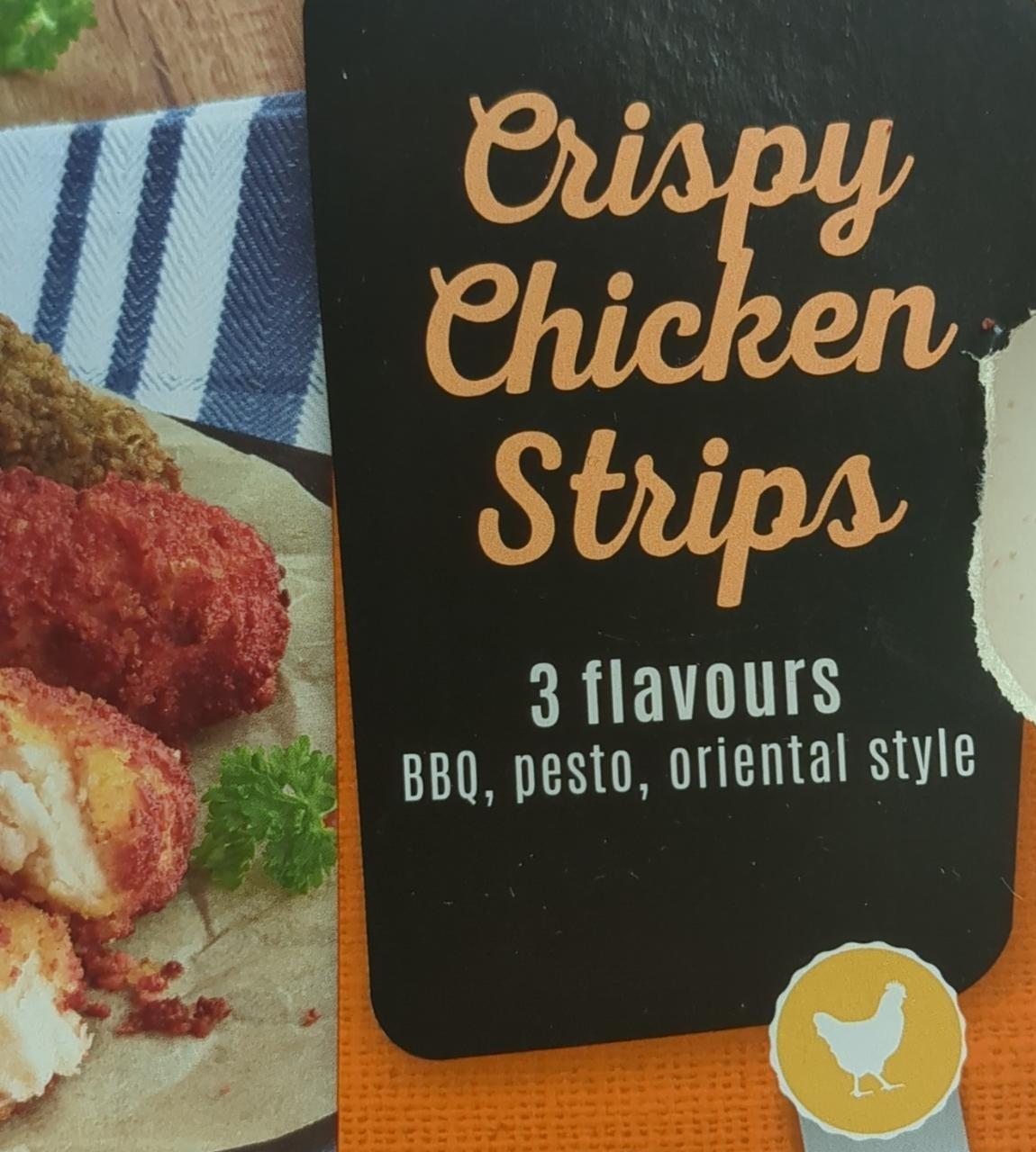 Fotografie - Crispy Chicken Strips 3 flavours BBQ, pesto, oriental style Culinea