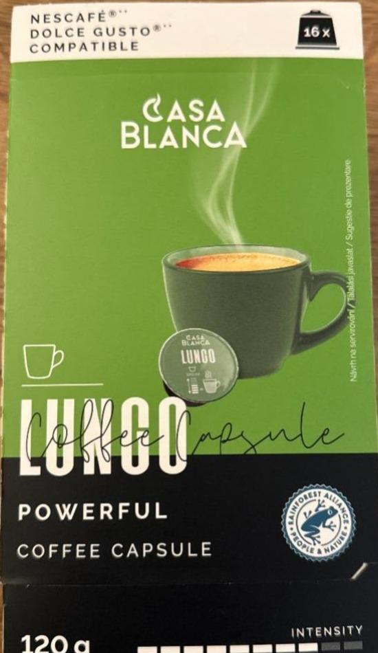 Fotografie - Lungo coffee capsule Casa Blanca