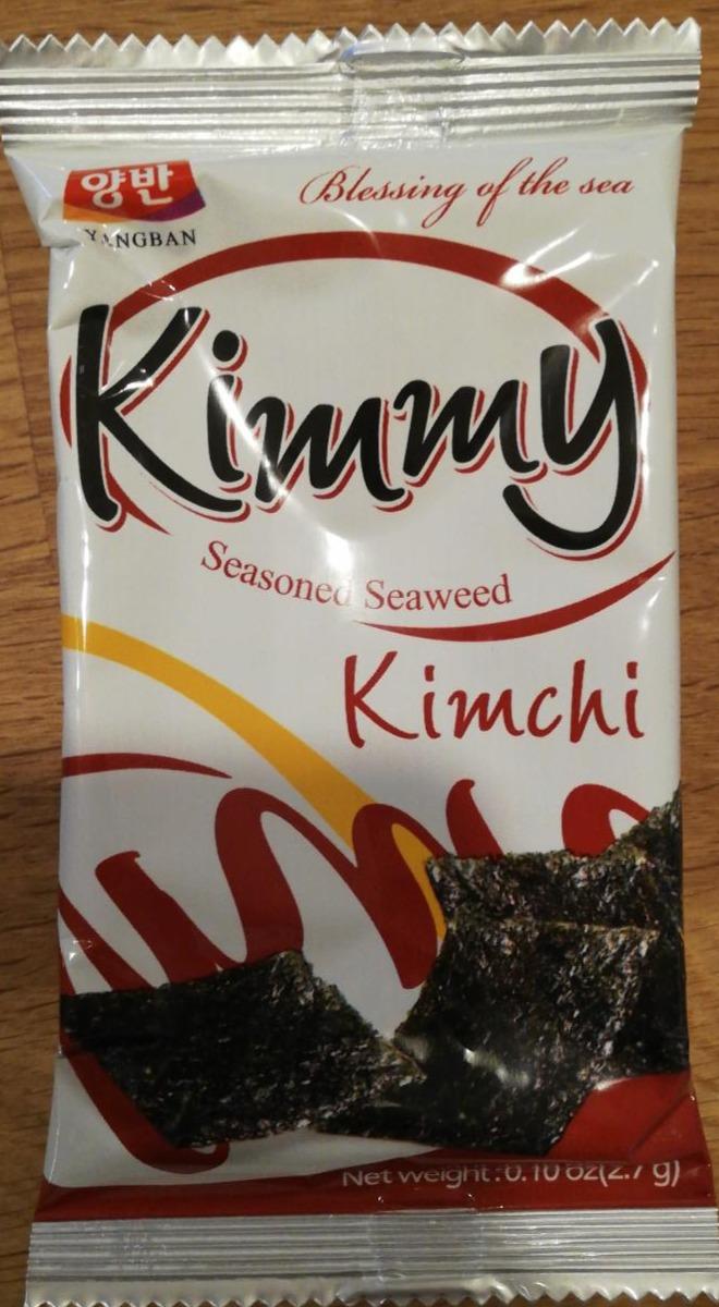 Fotografie - Kimmy seasoned seaweed Kimchi