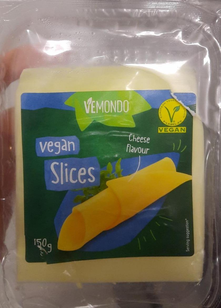 Fotografie - Vegan slices cheese flavour Vemondo