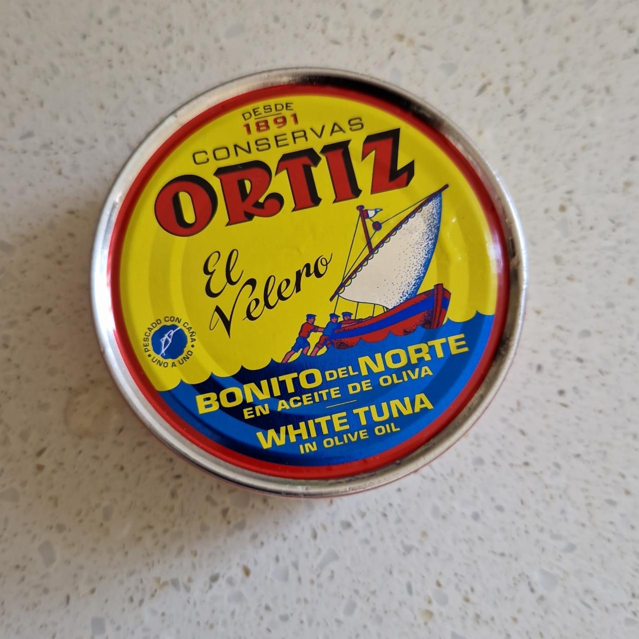 Fotografie - White Tuna in Olive Oil Ortiz