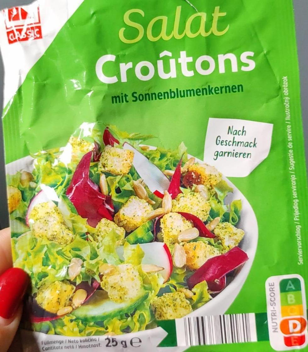 Fotografie - Salat croutons mit Sonnenblumenkernen K-Classic