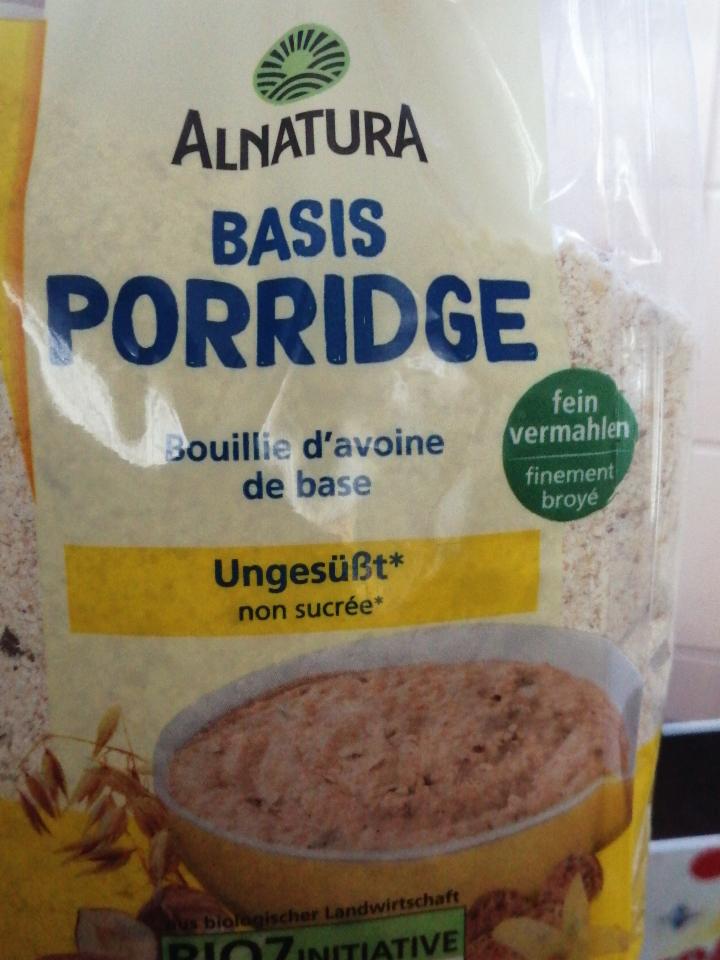 Fotografie - Bio Basis Porridge Alnatura