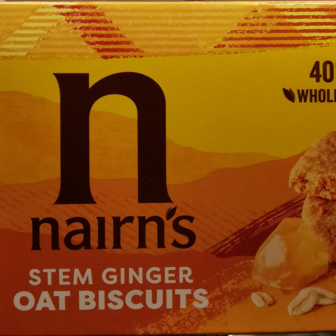 Fotografie - Stem Ginger Oat Biscuits Nairn's