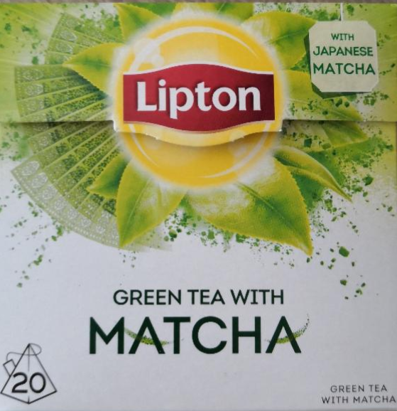 Fotografie - Lipton zelený čaj s matcha